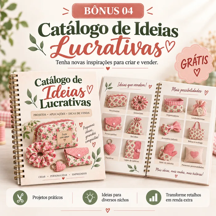 Bônus 04: Catálogo de Ideias Lucrativas